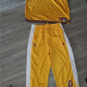 Nike tshirt adidas  pants kit LAKERS Basketball Pants